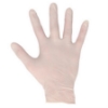 Disposable handschoen latex wit, gepoederd, dispenser à 100st