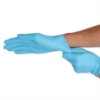 Disposable handschoen nitril blauw, poedervrij, dispenser à 100st