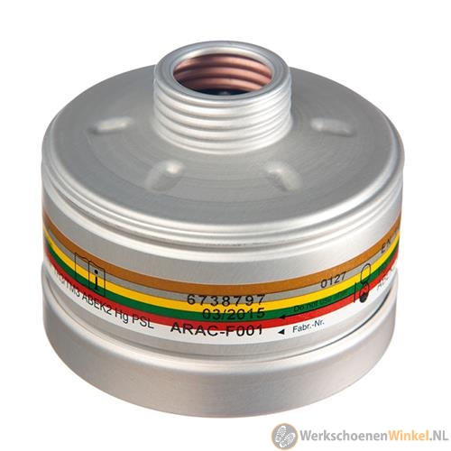 Dräger X-plore RD40 Combinatiefilter 1140 A2B2E2K2HgP3