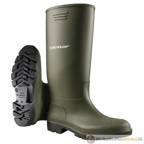 Dunlop 380VP Pricemastor werklaars groen/zwart