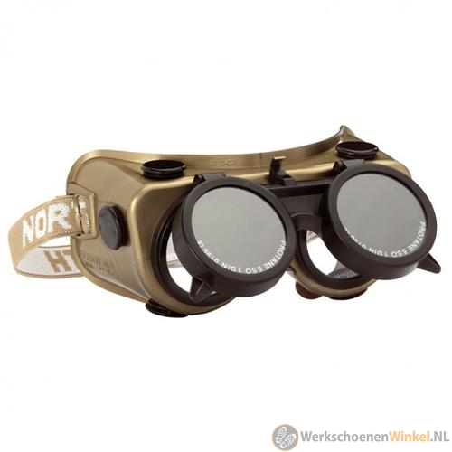 Honeywell Amigo Opklapbare Lasbril tint 5 donkergroen