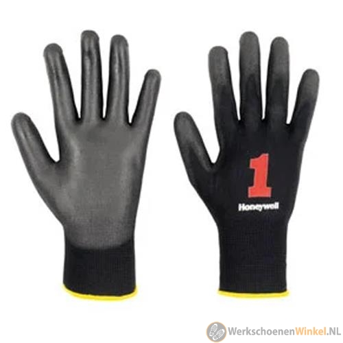 Honeywell Vertigo Black PU C&G 1 Veiligheidshandschoen zwart