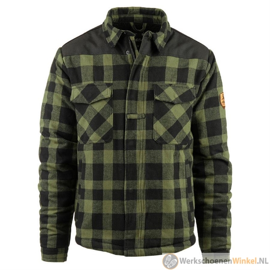 Houthakkers Sherpa Jack zwart/olijf