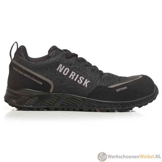 No Risk 1247.50 Black Panther Pro S3 SRC ESD W11 laag zwart/grijs