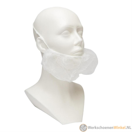 Oxxa 2071 Cover Baardmasker PP wit, 100 stuks
