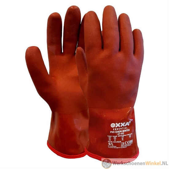 Oxxa 47-410 PVC-Chem-Winter rood