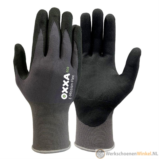 Oxxa 52-200 E-Mission-Flex zwart/grijs