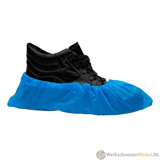 Oxxa 5870 Cover Overschoen PE 55mu blauw, 100 stuks