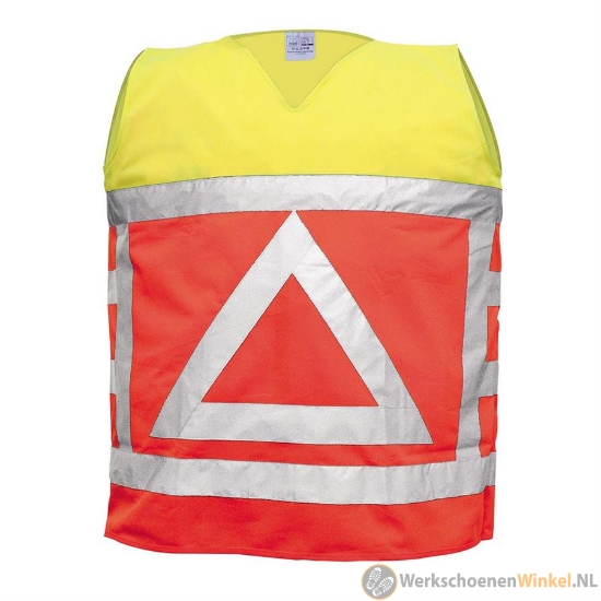 Oxxa Amelia 0125 Verkeersvest fluororanje/fluorgeel