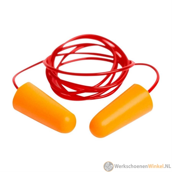 Oxxa Sana 8021 Oordop met koord oranje, 200 paar