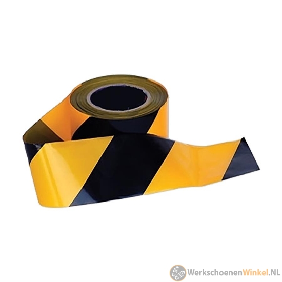 Portwest BT10 Afzet/waarschuwingslint geel/zwart