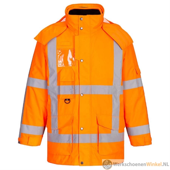 Portwest R461 RWS 3-in-1 Verkeersjas oranje
