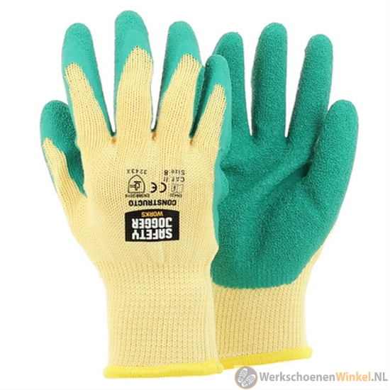 Safety Jogger CONSTRUCTO Veiligheidshandschoen groen