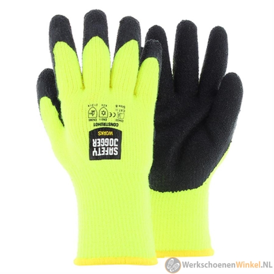 Safety Jogger CONSTRUHOT Veiligheidshandschoen zwart