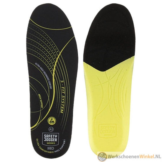 Afbeelding van Metaalvrije Buckler High S7S werkschoen voor zware taken (hittebestendig & waterdicht) - zwart/oranje