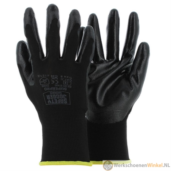Safety Jogger SUPERPRO Veiligheidshandschoen zwart