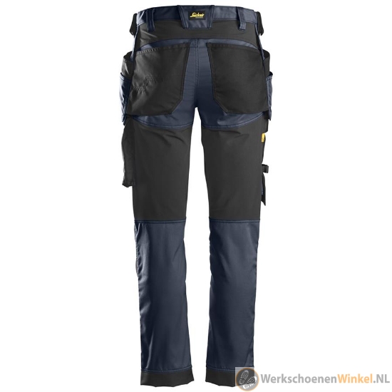 Afbeelding van Nitril wegwerphandschoenen blauw onpoederd en scheurvast - 100 stuks