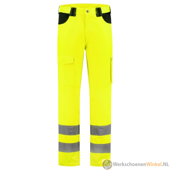 Voordelige Werkbroek RWS fluorgeel