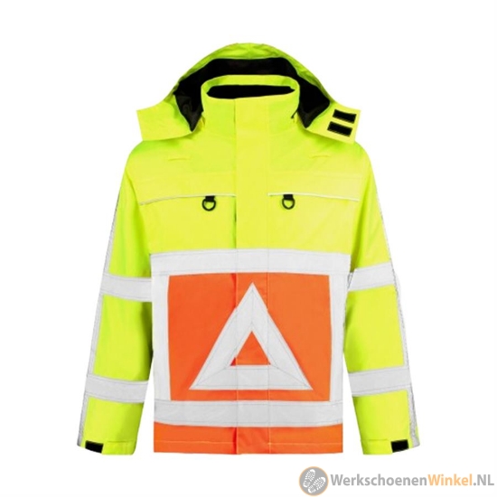 Voordelige Parka Verkeersregelaar fluorgeel/oranje