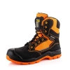 Afbeelding van Sportieve werksneaker Emma Boston S1P SRC ESD low met Hydro-Tec voering en Nano Carbon neus - zwart/grijs