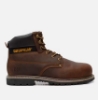 Afbeelding van Nette leren Caterpillar S3 SRA werkschoenen met stalen bescherming (slijtvast) - bruin