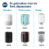 Afbeelding van Tork Wiping Plus Centerfeed Poetspapier 101250 – 2-laags Wit, 6 Rollen