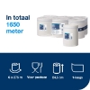 Afbeelding van Tork 100134 Professioneel Centerfeed Poetspapier – 1-laags, 275m, 6 Rollen