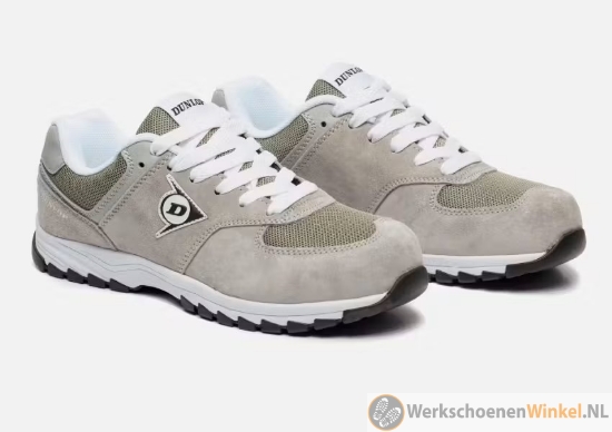 Afbeelding van Lichte werksneaker Dunlop Flying Arrow S3 SRC hittebestendig (472 gram) - grijs