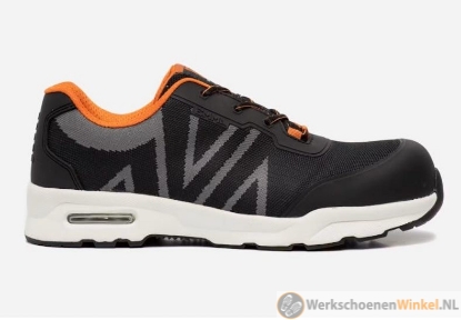 Toon details van Sportieve werksneaker Emma Boston S1P SRC ESD low met Hydro-Tec voering en Nano Carbon neus - zwart/grijs Afbeeldingen van Sportieve werksneaker Emma Boston S1P SRC ESD low met Hydro-Tec voering en Nano Carbon neus - zwart/grijs
