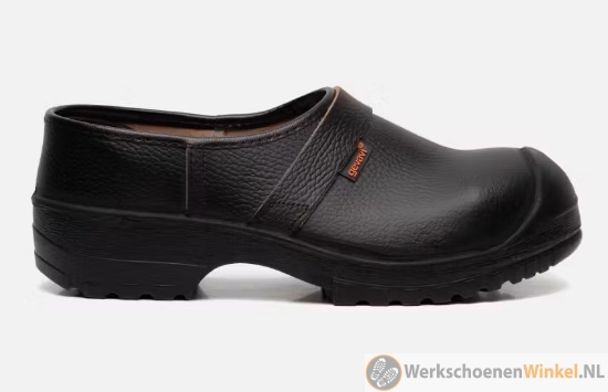 Afbeelding van Stevige werkklomp Gevavi Next 1230 SB Gesloten met stalen neus en PU-overneus - zwart
