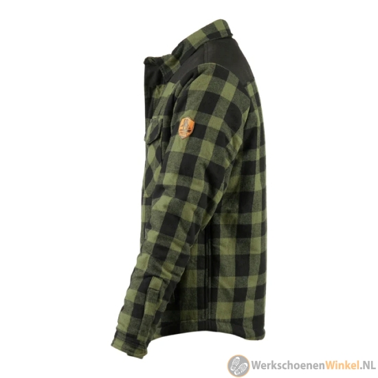 Oxxa 52-800 E-Nature-Thermo olijfgroen/zachtgeel