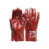 Afbeelding van Volledig PVC-gecoate Oxxa 17-027 Cleaner rood werkhandschoen