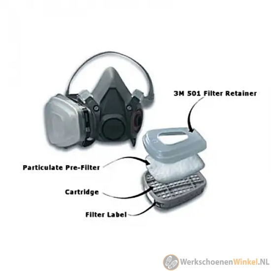 Afbeelding van Ademende Snickers Cordura werksokken isolerende merinowol – zwart 