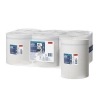 Afbeelding van Tork wiping plus centerfeed poetspapier (sterk, zacht & absorberend) – 2-laags wit, 6 rollen