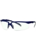 Afbeelding van Comfortabele 3M veiligheidsbril met anticondens en antikras (helder zicht) - blauw/grijs