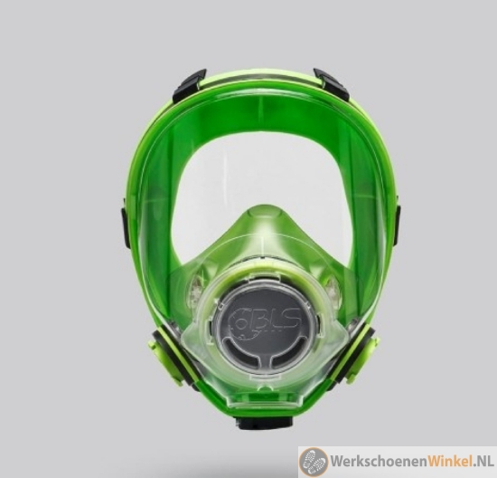 Afbeelding van BLS 5700 herbruikbaar volgelaatsmasker, siliconenrubber, panoramisch gezichtsveld (maat M)