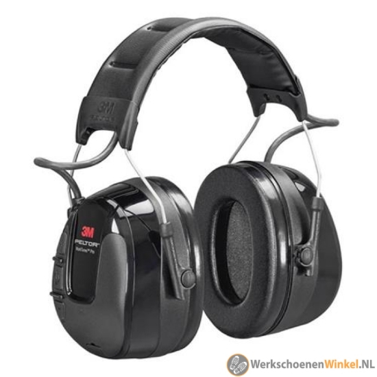 Afbeelding van Professionele 3M headset met hoofdband en ingebouwde FM Radio (32 dB gehoorbescherming)