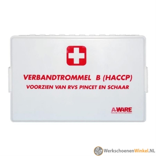 Afbeelding van Voedselveilige verbandtrommel B-HACCP voor horeca en voedselindustrie
