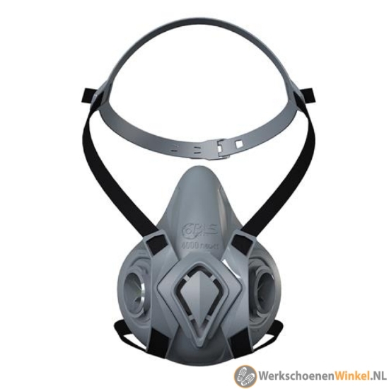 Afbeelding van BLS 4000next halfgelaatsmasker R, thermoplastisch elastomeer, zeer licht (maat M/L)