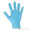 Afbeelding van Nitril wegwerphandschoenen blauw onpoederd en scheurvast - 100 stuks